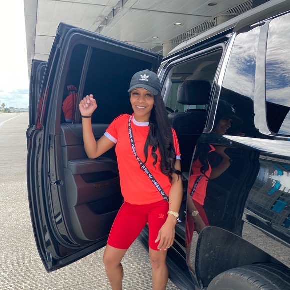 Cute Top & Short Adidas Set - Picture 2 of 4